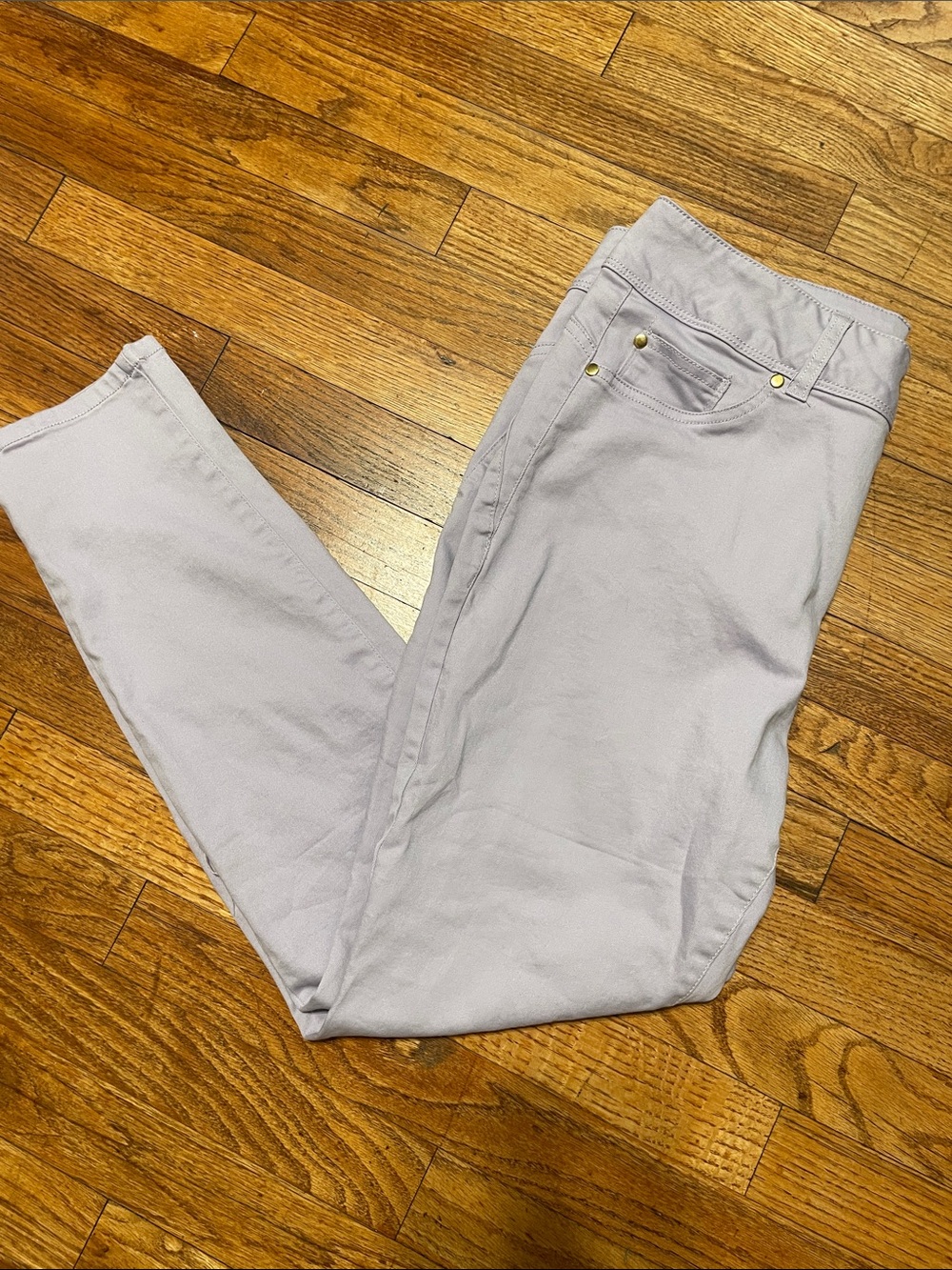 IMAN Lavender Light Skinny Jeans